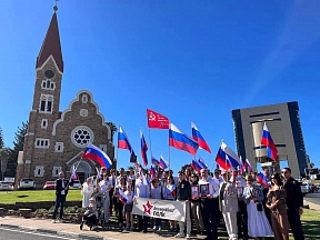 О шествии «Бессмертного полка» в Республике Намибии