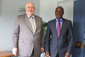 On the meeting of the Russian Ambassador with the Minister of Mines and Energy of Namibia, April 5, 2018
