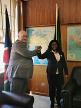 On the meeting of the Russian Ambassador with the Deputy Minister of International Relations and Cooperation of Namibia, December 2, 2020