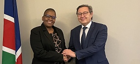 On the meeting of H.E. Mr. Dmitry Lobach, Ambassador of Russia to Namibia, with Hon. Ms. Yvonne Dausab, Minister of Justice of Namibia