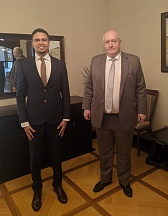 On March 23, 2021 H.E. Mr. V.Utkin, Ambassador of the Russian Federation to the Republic of Namibia, has received H.E. Mr. O.Paredes