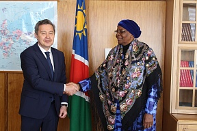 Ambassador-designate of the Russian Federation  to the Republic of Namibia presented Copies of his Credentials 